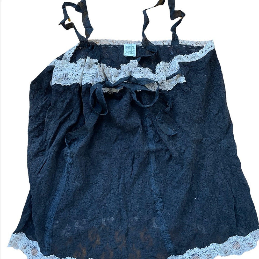 Hanky Panky lace camisole.  Size tag not attached, seems like a Medium/Large.